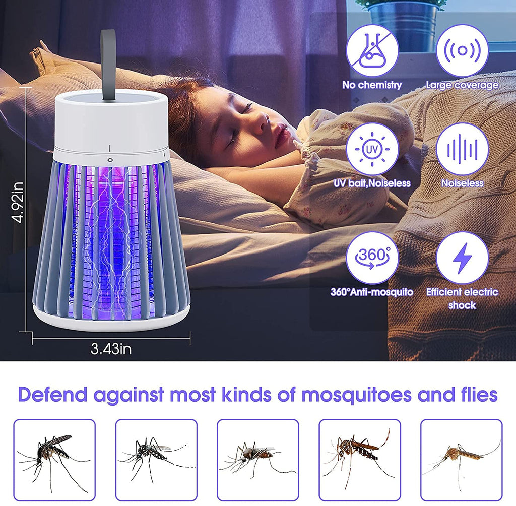 Copy of جهاز للقضاء على ناموس و الحشرات المزعجة (Mosquito Killer Lamp)